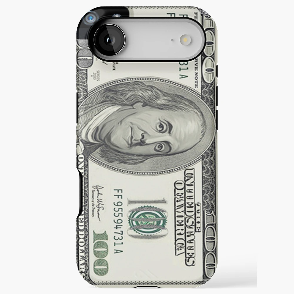 Funda de iPhone for Sale con la obra «Cuenta de billete de 100