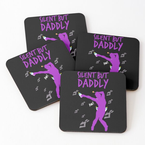 Item preview, Silent But Daddly Purple Funny Edition  designed and sold by BufFord71.