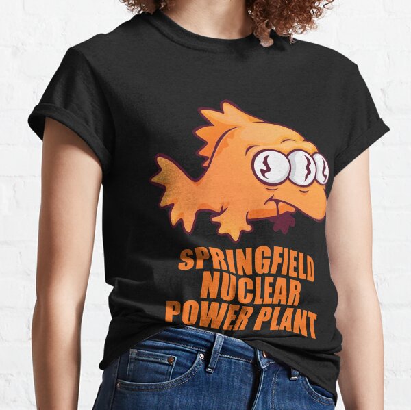 Vista previa del artículo con la obra «Música Retro Three-Eyed Fish Springfield Nuclear Power Plant Humor Parodia Tamaño disponible», diseñado y vendido por GarrickHartmann.