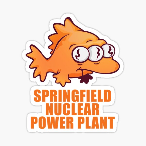 Vista previa del artículo con la obra «Música Retro Three-Eyed Fish Springfield Nuclear Power Plant Humor Parodia Tamaño disponible», diseñado y vendido por GarrickHartmann.