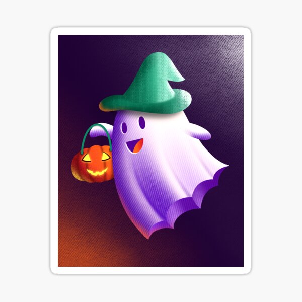 Halloween Witch Sticker