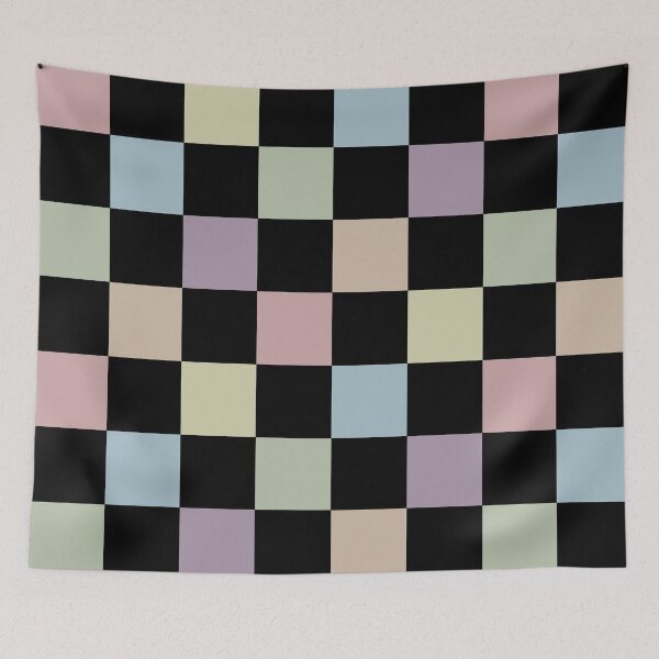 Item preview, Pastel Rainbow Checkers designed and sold by BeJolley.