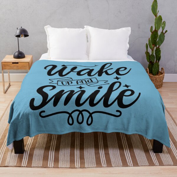 Item preview, Wake up and Smile designed and sold by AdventArt.