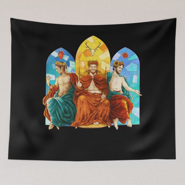 Item preview, Hannibal Holy Trinity Vintage Retro designed and sold by ButtsPool.