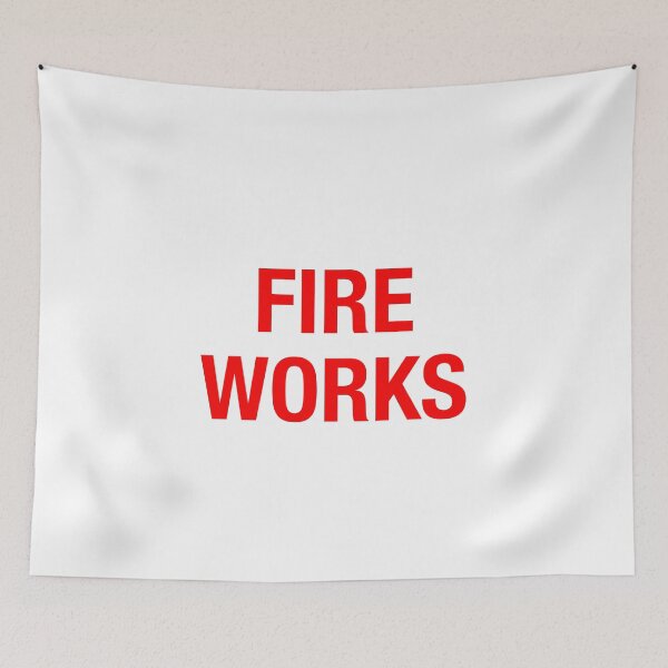 Item preview, FIRE WORKS designed and sold by Hell-Prints.