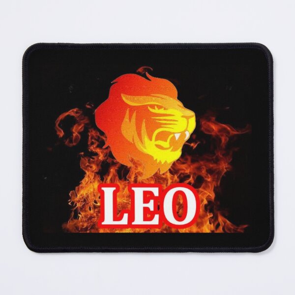 Item preview, FLAMING LEO LION | ASTROLOGICAL DESIGN (Version 1) designed and sold by BrandoCafe.