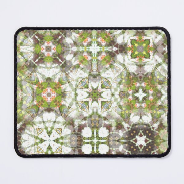 Item preview, White Crosses, stars and flowers in a French courtyard abstract designed and sold by Coexist In Tee's .