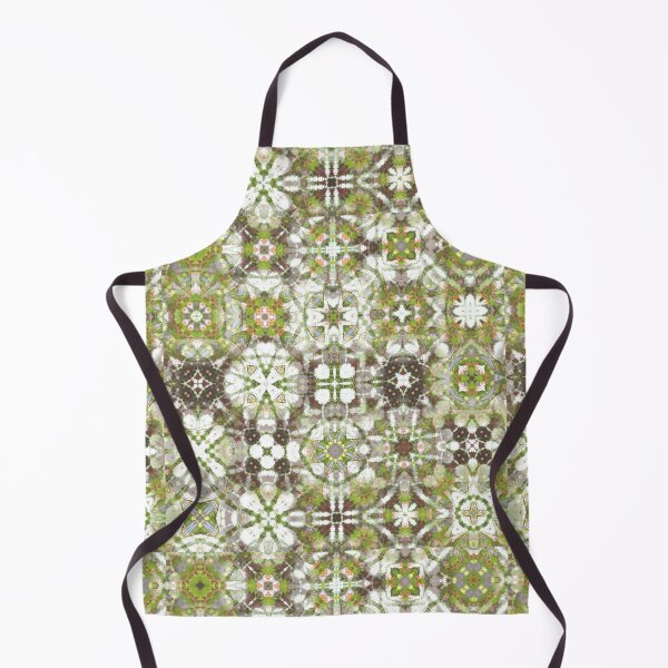 Item preview, White Crosses, stars and flowers in a French courtyard abstract designed and sold by Coexist In Tee's .