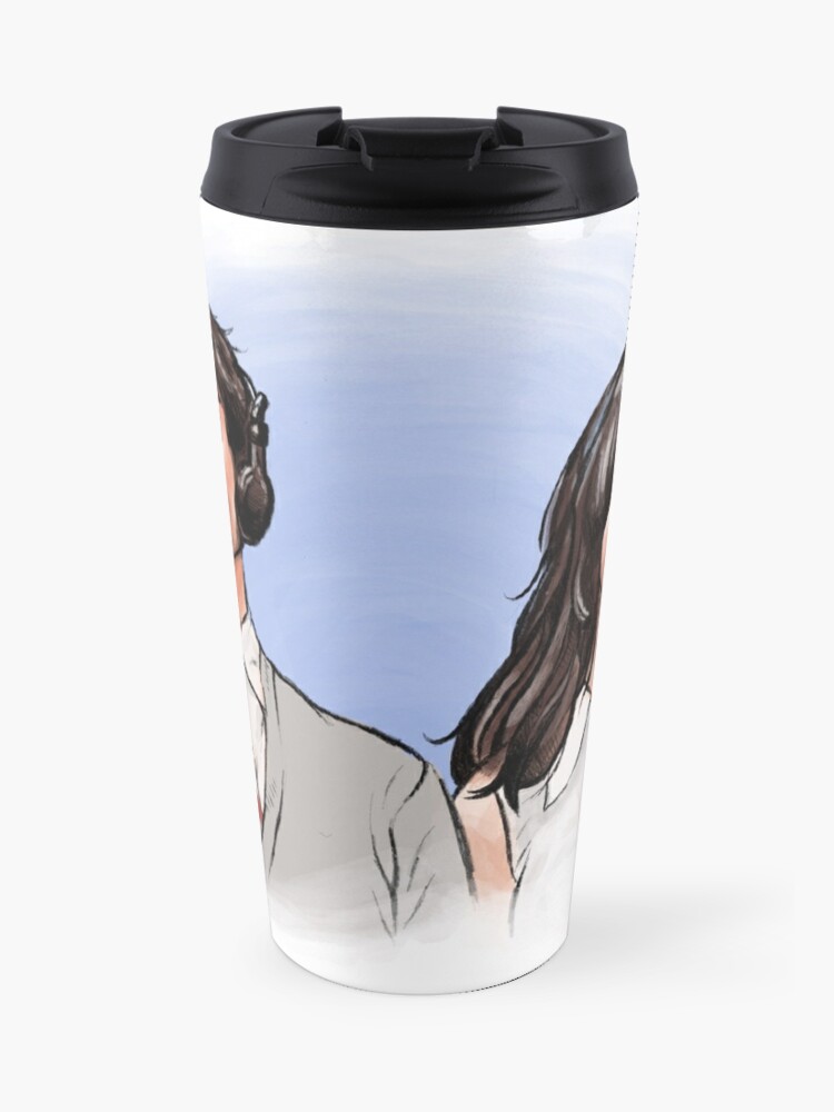 Summer Amp Tom 500 Days Of Summer Travel Mug By Dfdillustration Redbubble