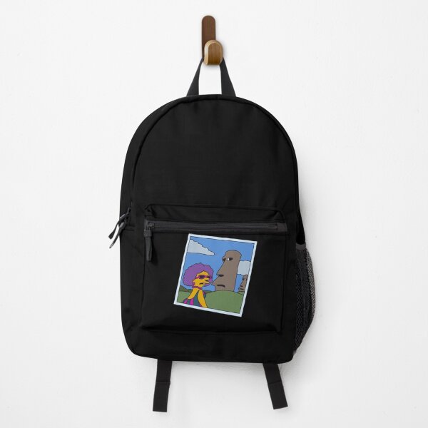 Item preview, Retro Simpsons Selma Easter Island Humor Parody Available Size designed and sold by GarrickHartmann.