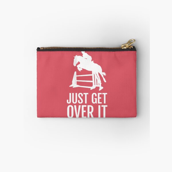 Item preview, Equestrian Horse Show Jump - Just Get Over It! designed and sold by EstelleStar.