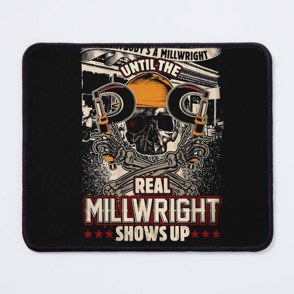 Item preview, Everybody-is-A-Millwright-Ulntil-The-Real-Show-Up-American-Millwright-Funny-T-Shirt-for-Men- designed and sold by AglerMiles.