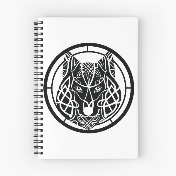 Artikelvorschau, Fenrir Wolf | Nordische Mythologie | Nordische Kunst | Gotik | Wikinger-Design entworfen und verkauft von Ravenvine.