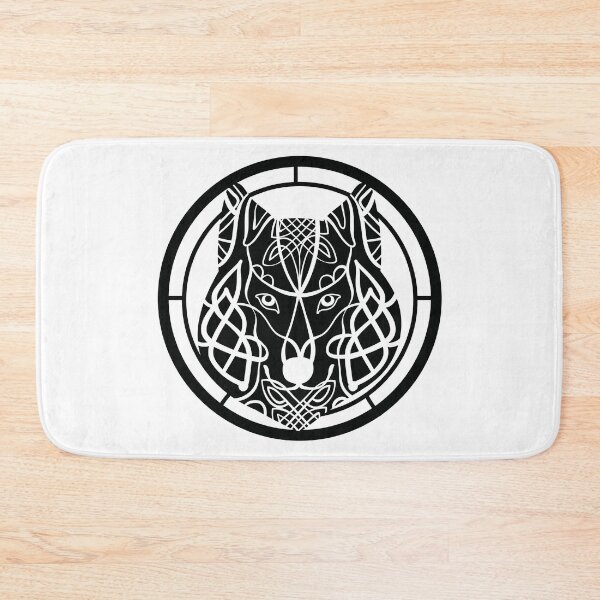 Item preview, Fenrir Wolf | Norse Mythology | Nordic Art | Gothic | Viking Design designed and sold by Ravenvine.