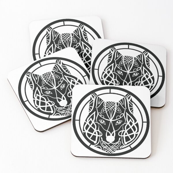 Item preview, Fenrir Wolf | Norse Mythology | Nordic Art | Gothic | Viking Design designed and sold by Ravenvine.