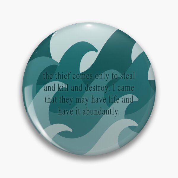 Item preview, John 10:10 designed and sold by OpenHeart-Co.