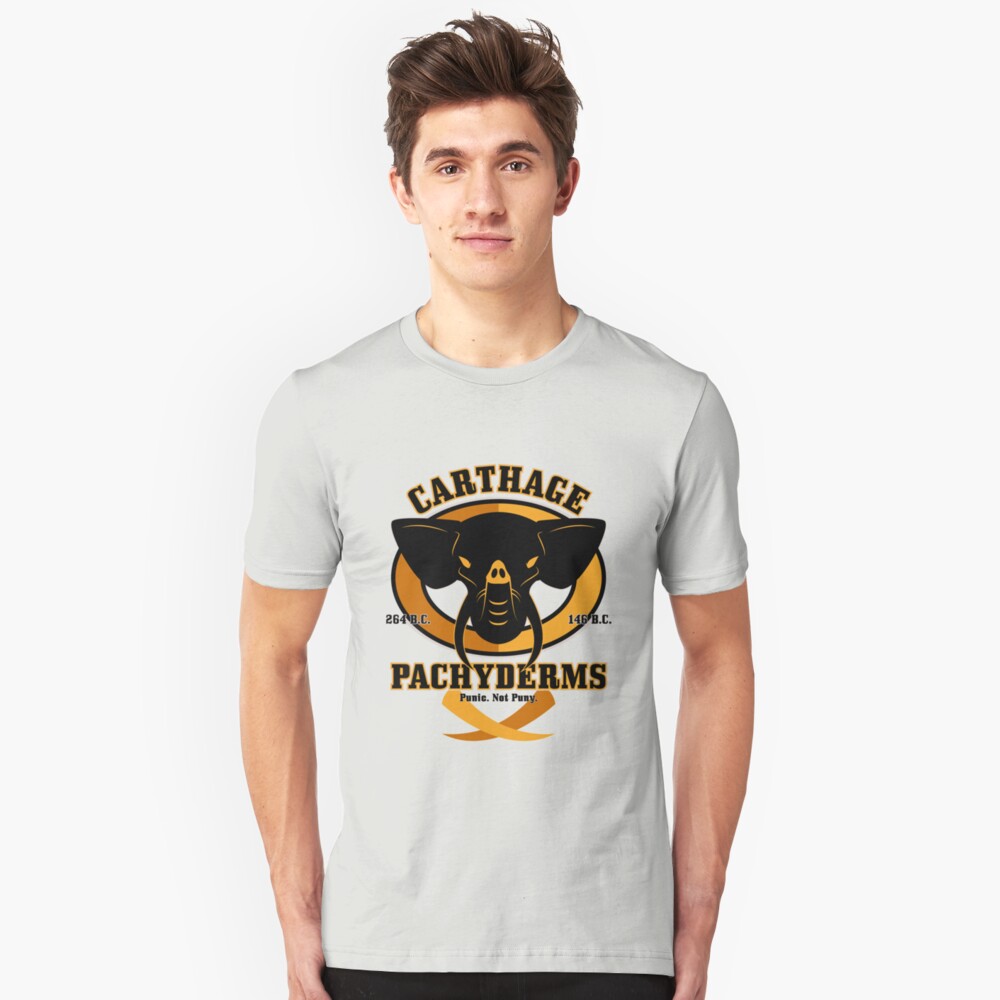 Carthage Pachyderms Slim Fit T-Shirt