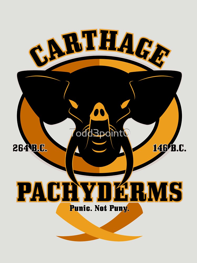 Carthage Pachyderms by Todd3point0