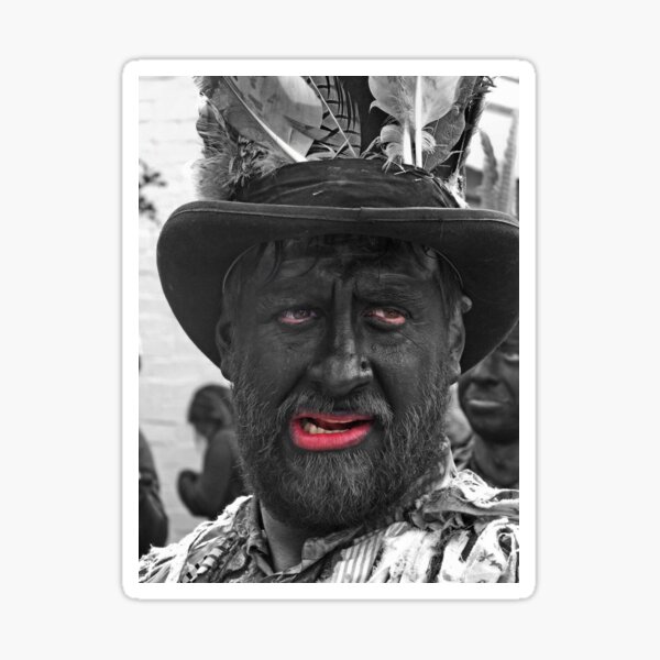 Border Morris Bedlam Sticker