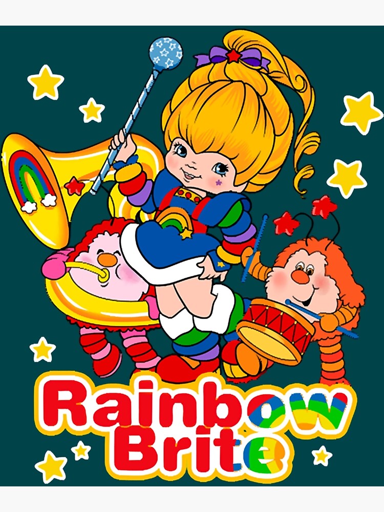 "Rainbow Brite and friends " Poster for Sale by Redbubble
