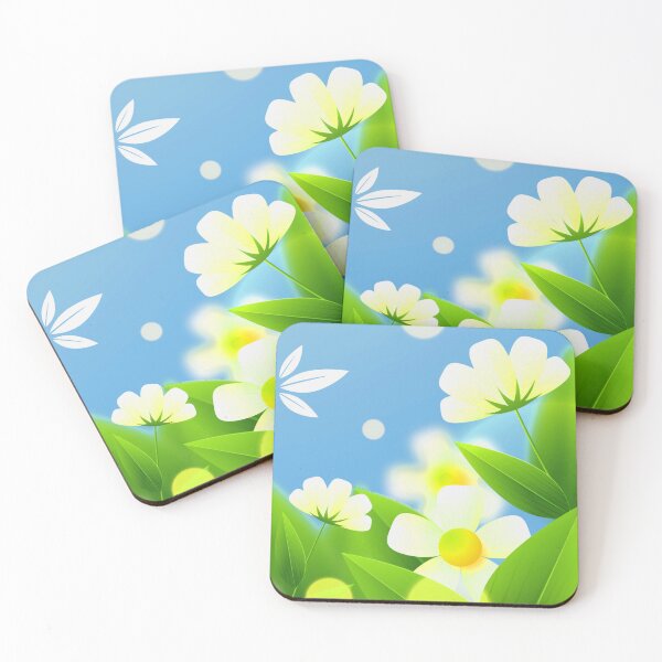 Item preview, Yellow Green Flower Art  designed and sold by Tshirtstory.