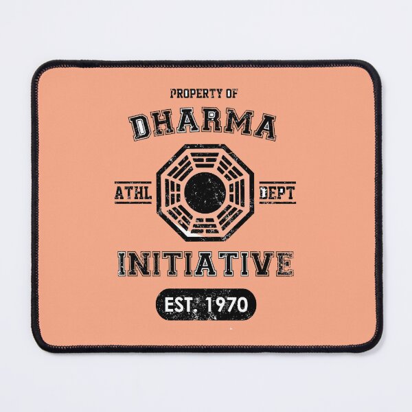 Item preview, Dharma Initiative Athletic Department Black Ver 21 Men Graphic, Vintage Retro Style, For, Funny Design designed and sold by FWREQADU.