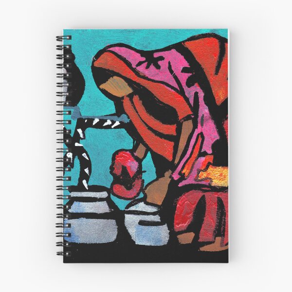 Item preview, Marie, Packer  "Woman at the Well"  Pochoir designed and sold by WaterProject.