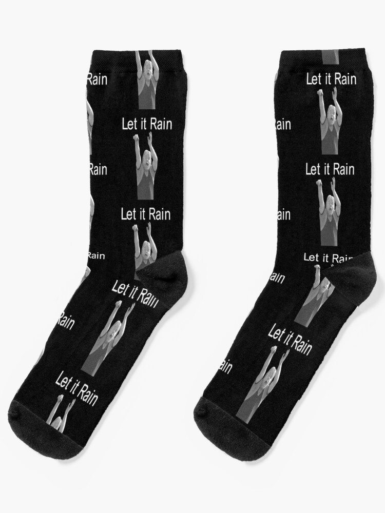 Let It Rain Along Came Polly, Classic Guys Unisexa | Socks