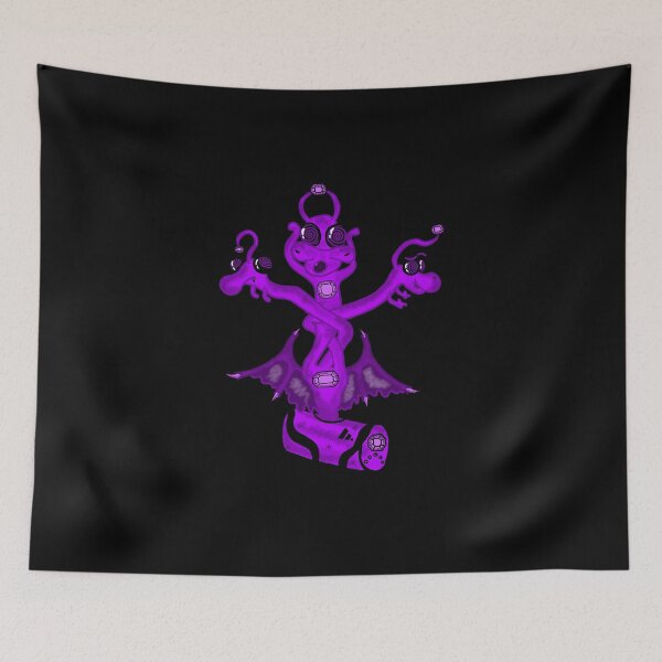 Item preview, Crystal Bag Dragon (Purple) designed and sold by Tristogo.