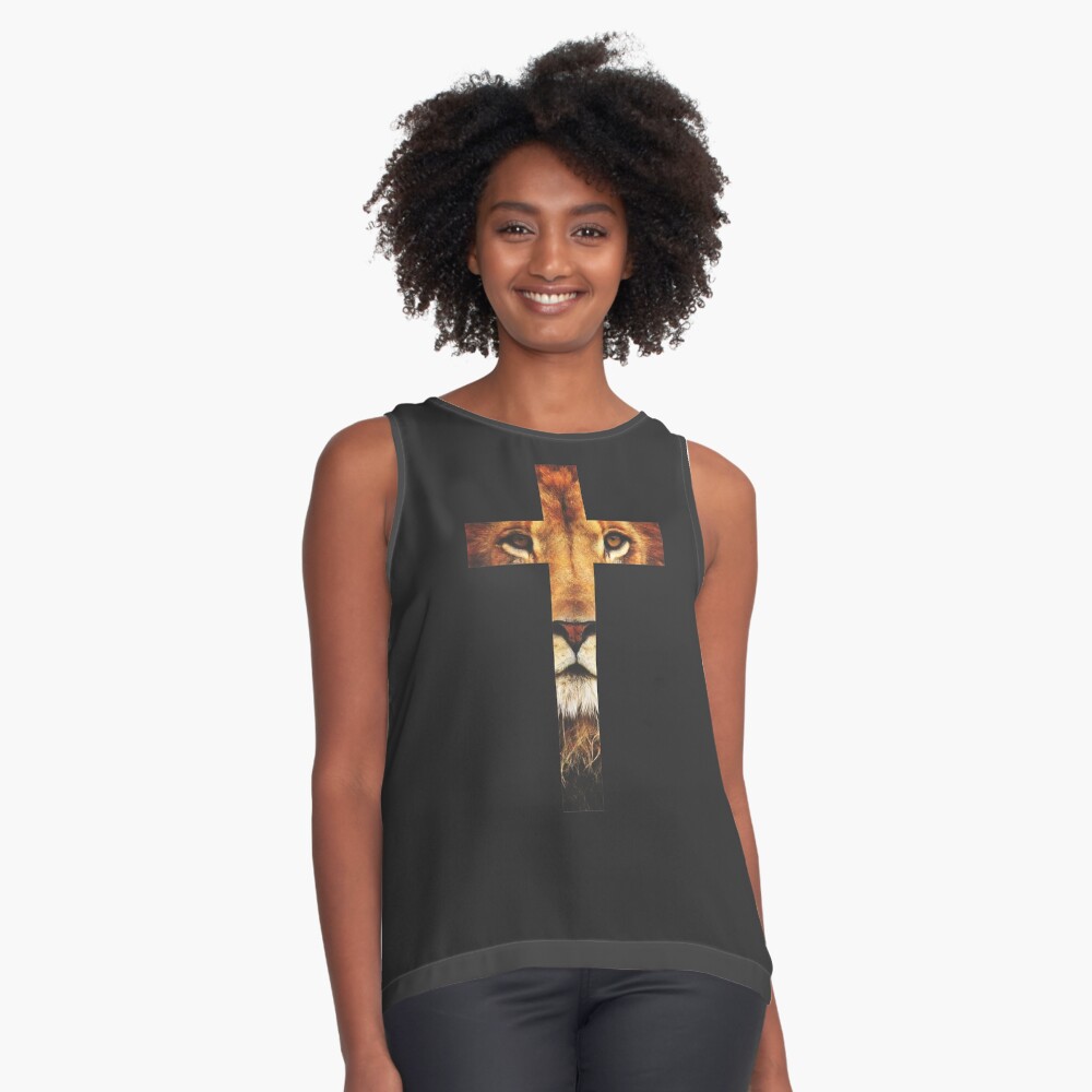 Item preview, Sleeveless Top designed and sold by WordsFromHeaven.