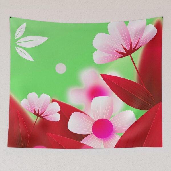 Item preview, Pink Flower Art  designed and sold by Tshirtstory.