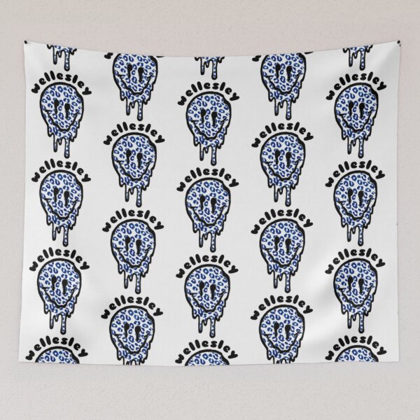 Item preview, Wellesley Dripping Smiley Face   designed and sold by Limvintage.