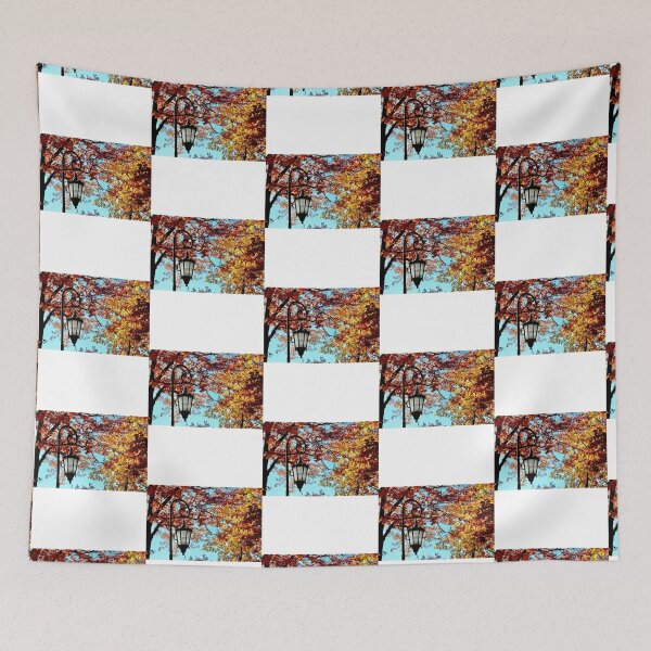 Item preview, Wellesley Lamppost in Autumn Premium  designed and sold by Limvintage.