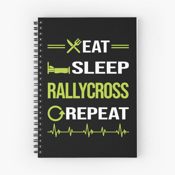 Item preview, Funny Eat Sleep Repeat Rallycross designed and sold by HappyTshirt1239.