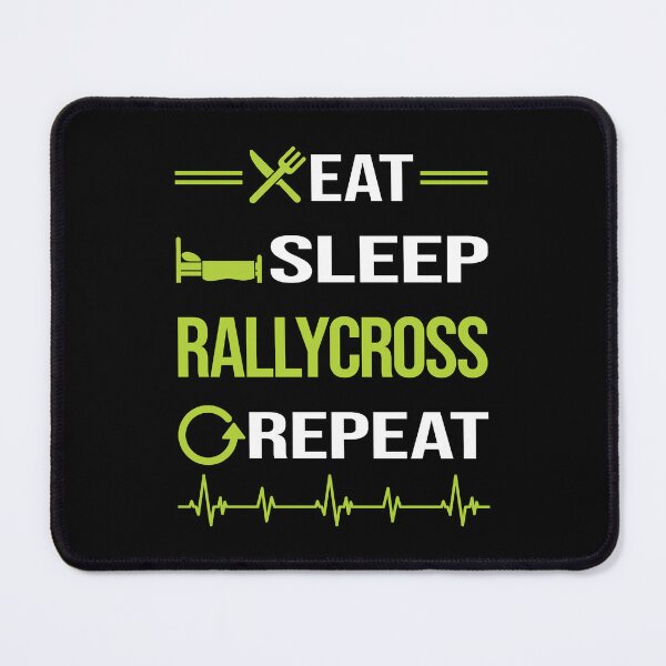 Item preview, Funny Eat Sleep Repeat Rallycross designed and sold by HappyTshirt1239.