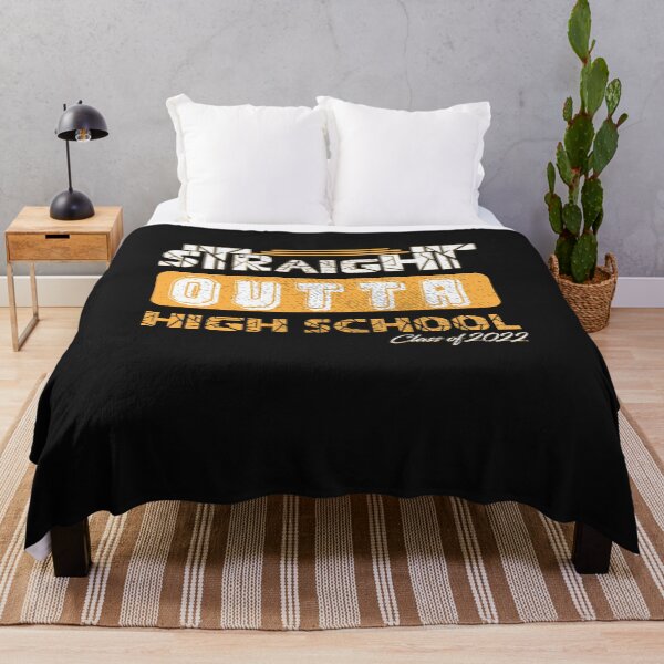 Item preview, STRAIGHT OUTTA HIGH SCHOOL Class of 2022 Graduation Gift T-Shirt designed and sold by soniashah.