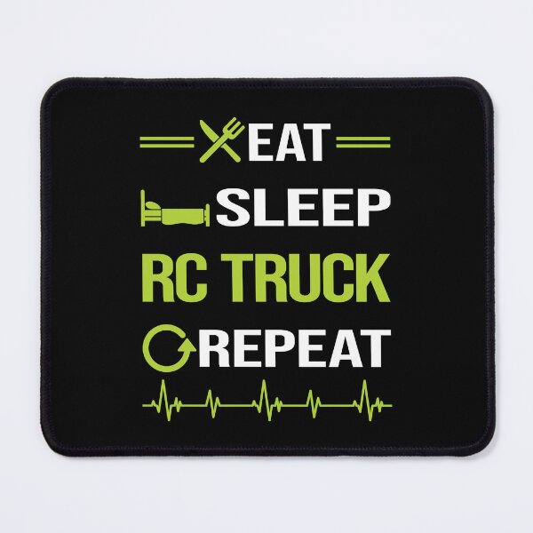 Item preview, Funny Eat Sleep Repeat RC Truck Trucks designed and sold by HappyTshirt1239.