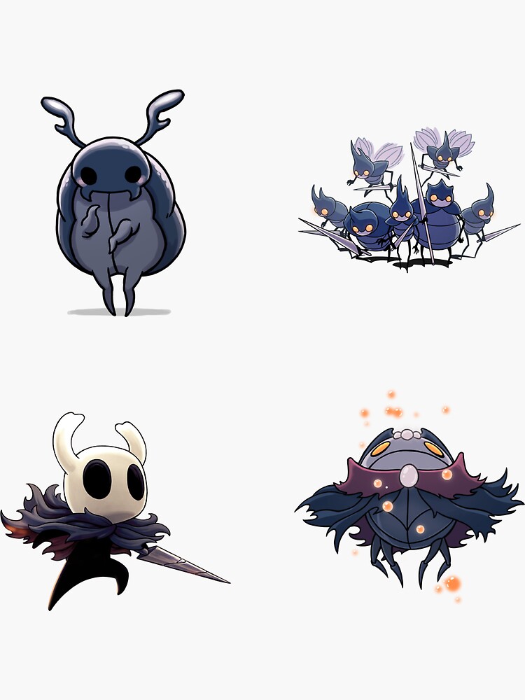 Hornet Git Gud Hollow Knight Sticker 