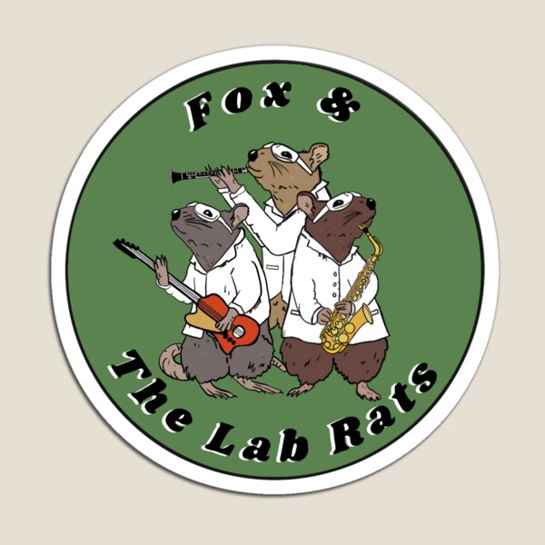 Item preview, Fox and the lab rats-Forest Green designed and sold by MATHISAE.