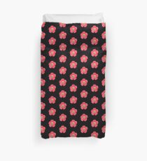 Jhope Chuseok Flower (Black) Duvet Cover