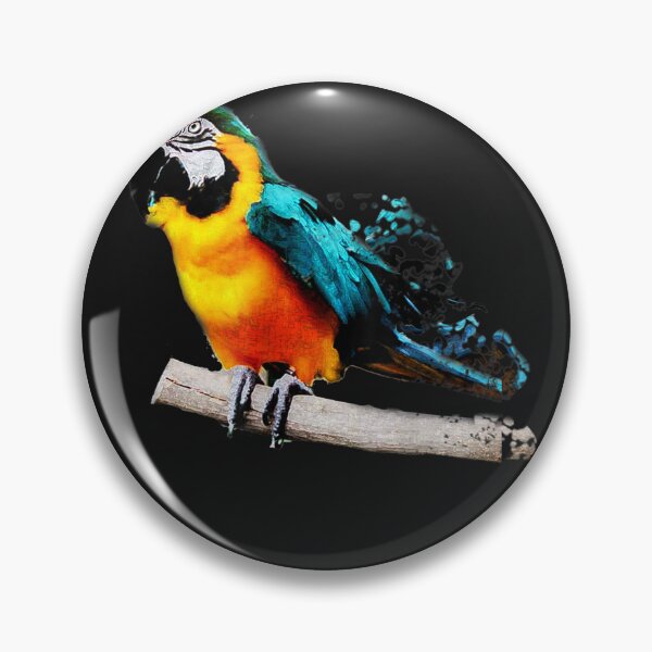 Item preview, Elusive Heart Unisex Fun Macaw Parrot designed and sold by milderjgbruhn.