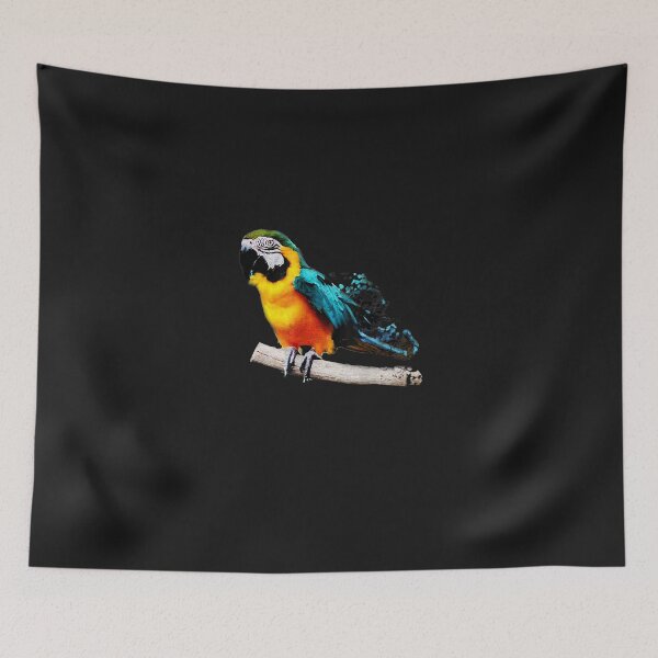 Item preview, Elusive Heart Unisex Fun Macaw Parrot designed and sold by milderjgbruhn.