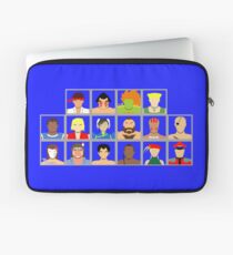 Select Your Character - Street Fighter 2: The New Challengers Laptop Sleeve