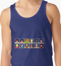 Select Your Character - Street Fighter 2 Champion Edition Tank Top