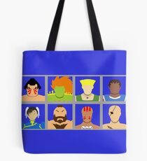 Select Your Character - Street Fighter 2 Champion Edition Tote Bag
