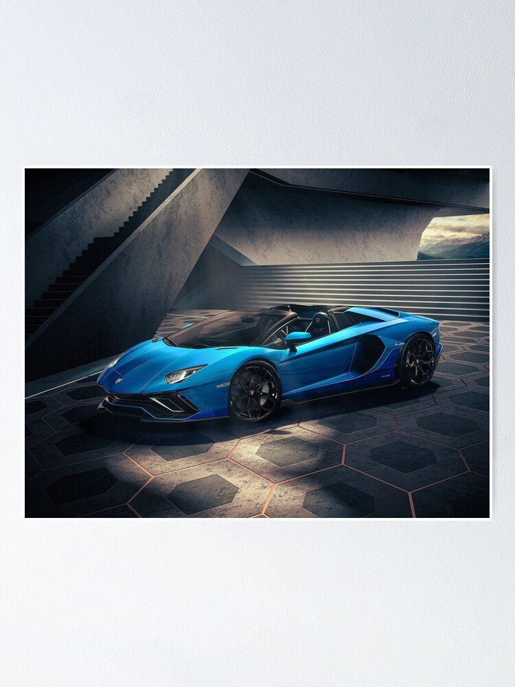 Poster « Lamborghini super brillante », par LouisFay | Redbubble