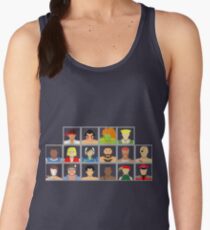 Select Your Character - Street Fighter 2: The New Challengers Women's Tank Top