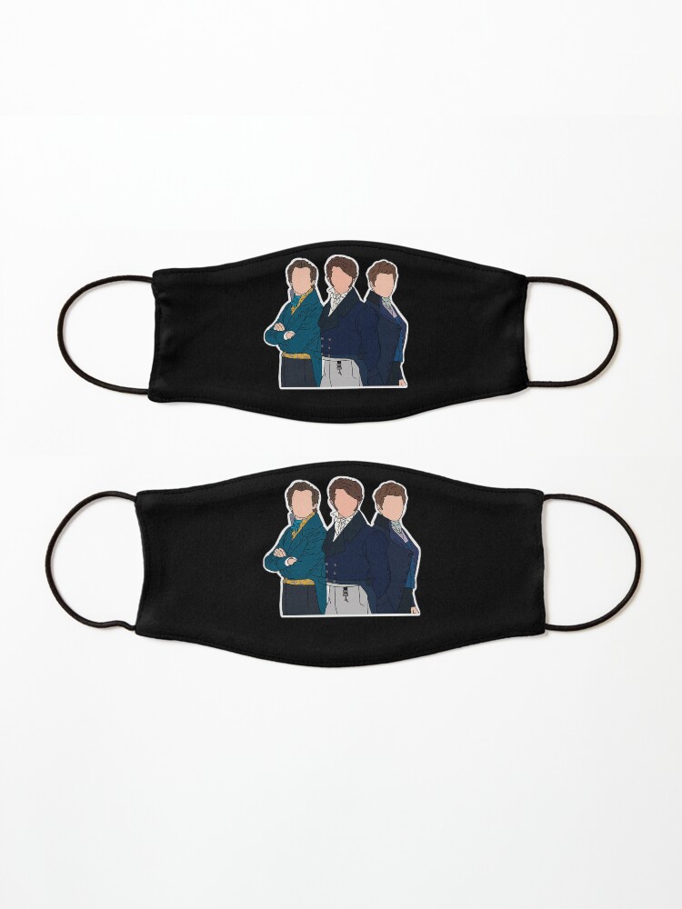 Alternate view of Gifts Idea Bridgerton Brothers Gift For Birthday Mask