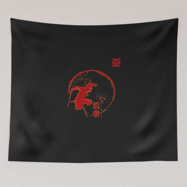 Item preview, Red silhouette ninja  Classic designed and sold by chewtkkosfe.