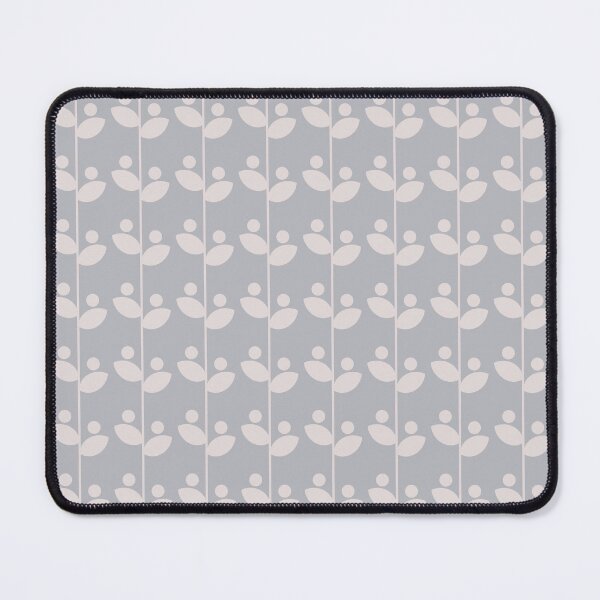 Item preview, Cute Minimalist Retro Leaves Pattern, Mid Century Modern Leaves Stone Blue designed and sold by scorpiolane.